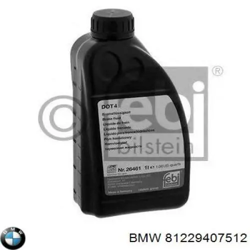 Жидкость тормозная BMW (81229407512)