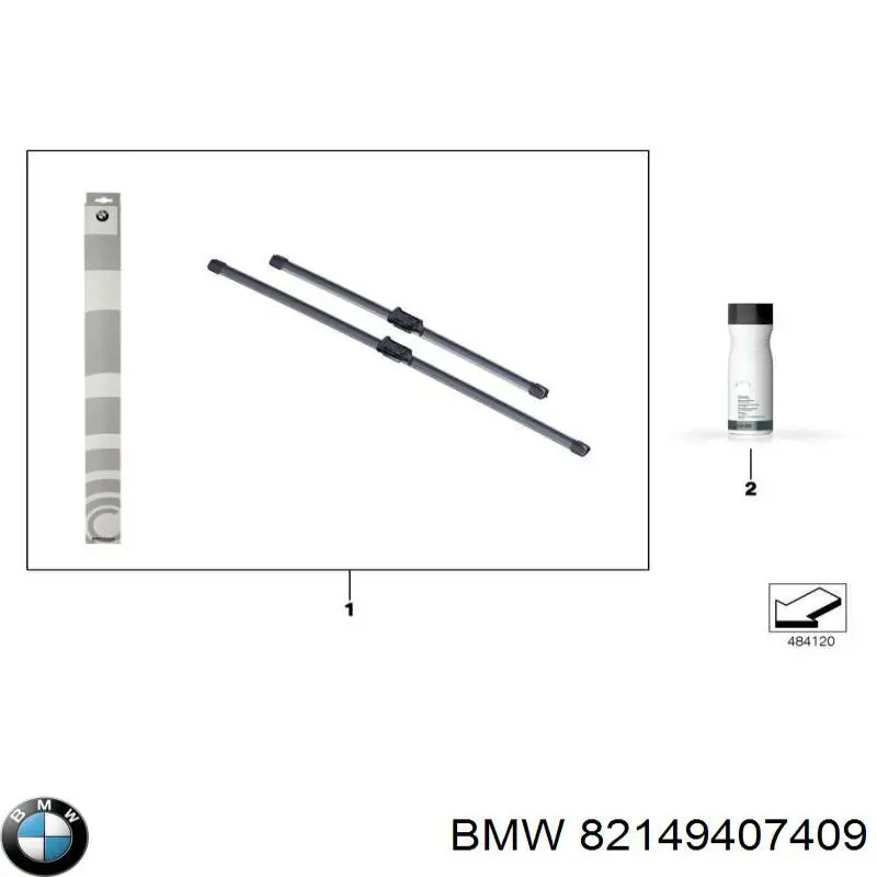 82149407409 BMW Жидкость зимняя для омывателя стекла концентрат