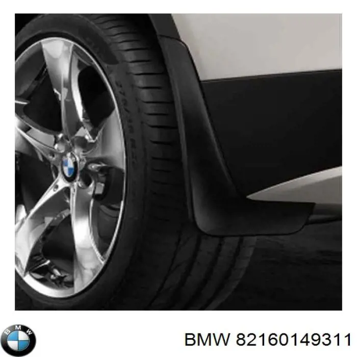 Брызговики передние, комплект на BMW X3 (E83) купить.