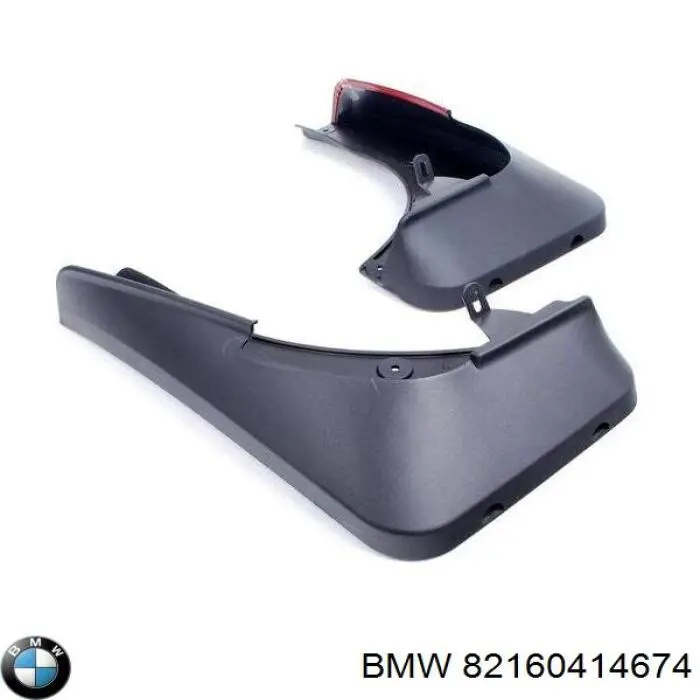 Брызговики задние, комплект BMW X5 внедорожник (E70) (2007 - 2013) цена, от 34.01 USD