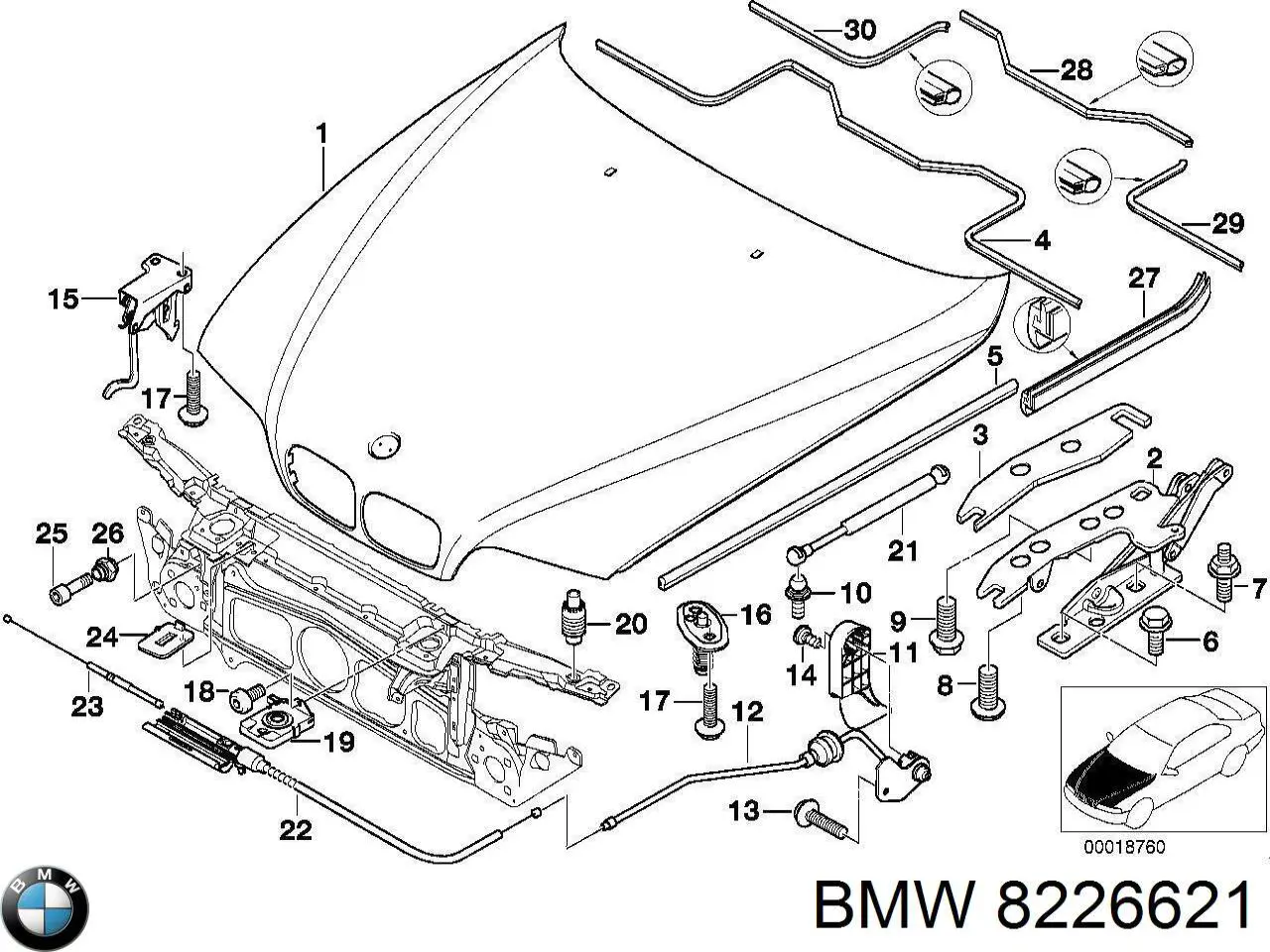  8226621 BMW