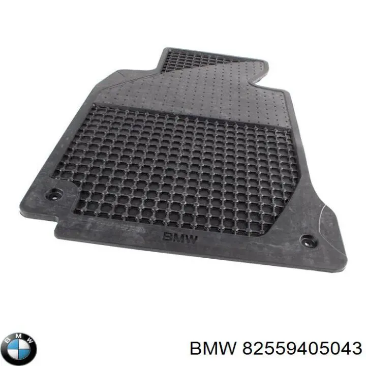 Juego de esteras delanteras, 2 piezas 82559405043 BMW