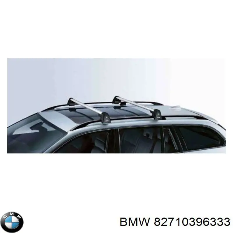 Поперечины багажника крыши, к-т BMW 82710415052