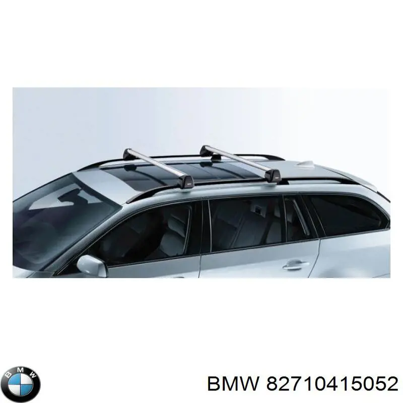 Поперечины багажника крыши, комплект 82710415052 BMW