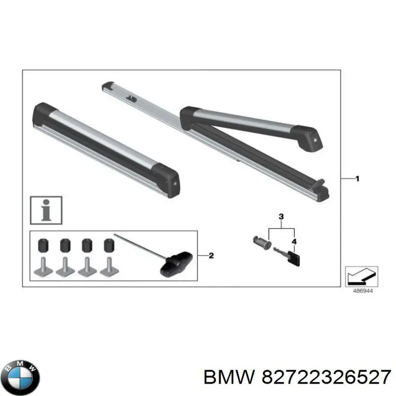  BMW 82722326527 цена, от 467.82 USD