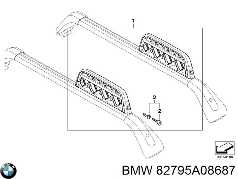 Купить 82795A08687 BMW 