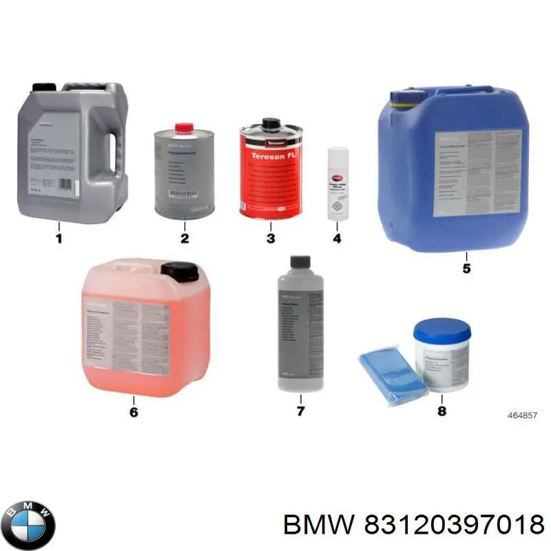 Средство для ухода за резиновыми деталями BMW 83120397018