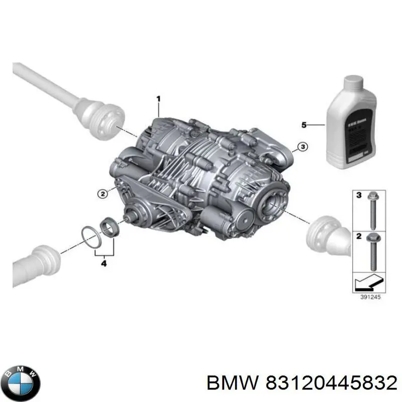 Купить 83120445832 BMW Масло АКПП
