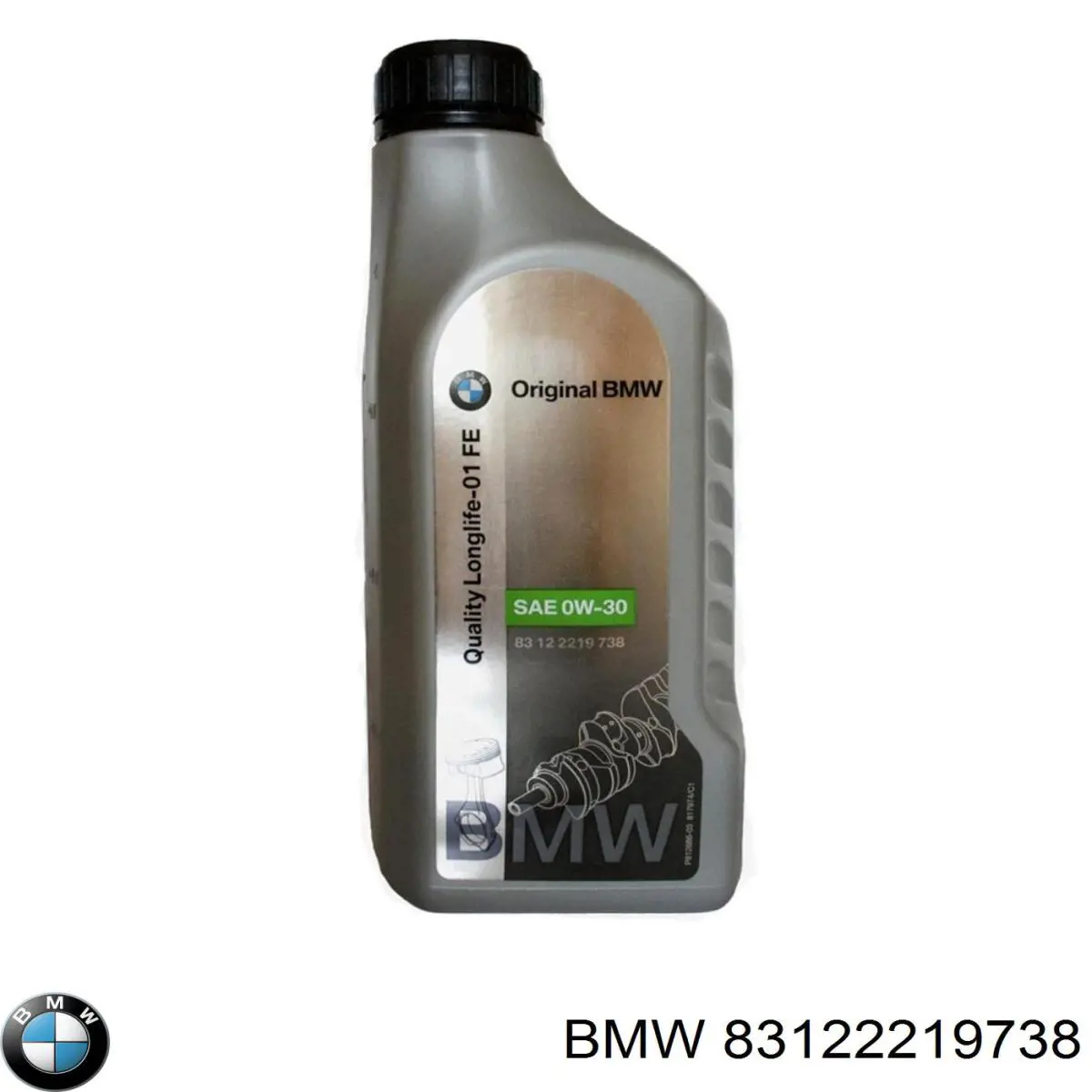 Моторное масло BMW Longlife-01 FE 0W-30 Синтетическое 1л (83122219738)
