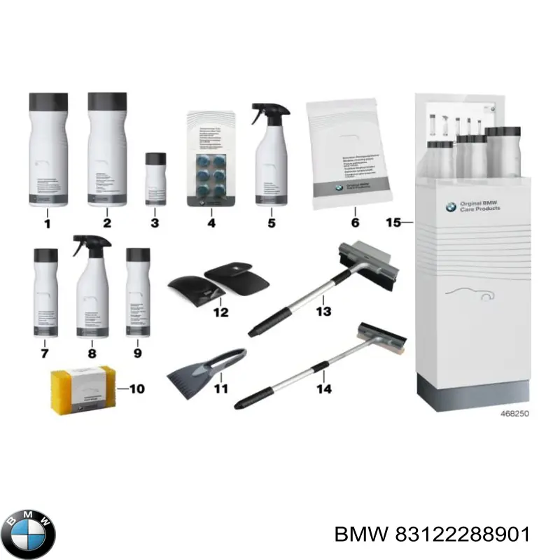 Очиститель стекол ароматизированный BMW 83122288901 цена, от 8.06 USD