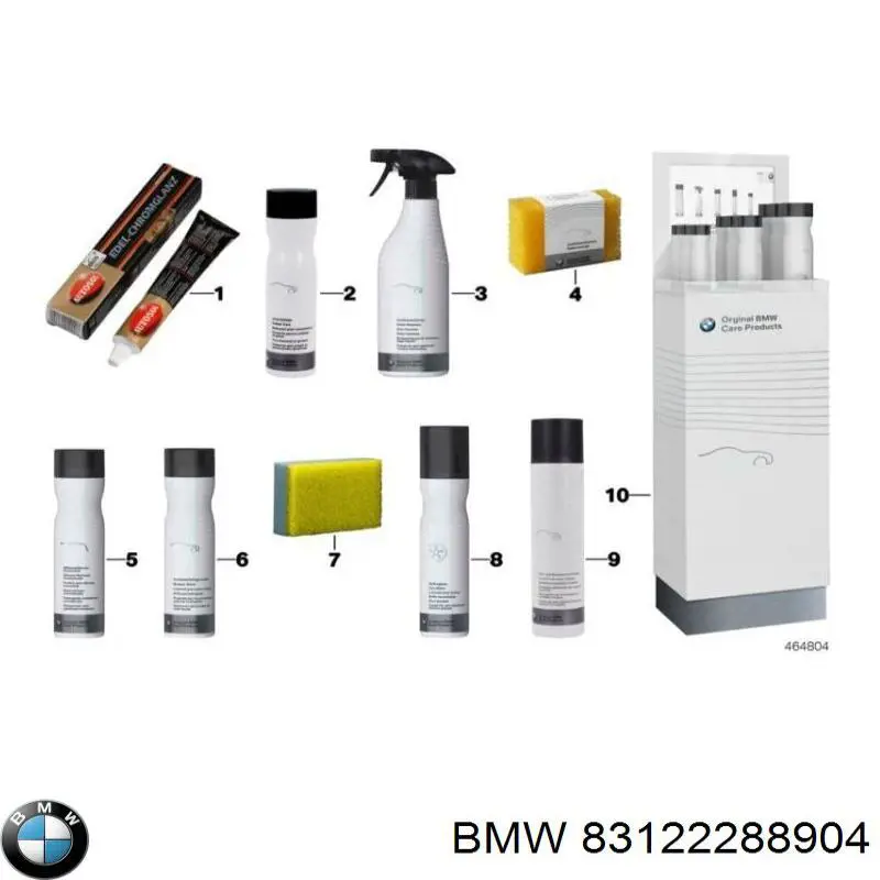 Очиститель стекол ароматизированный BMW 83122288904 цена, от 6.81 USD