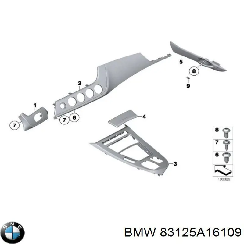 83125A16109 BMW уход за кокпитом и пласт. деталями