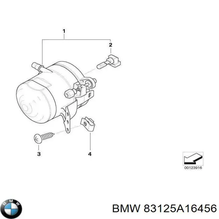 Купить 83125A16456 BMW Салфетки от запотевания стекол