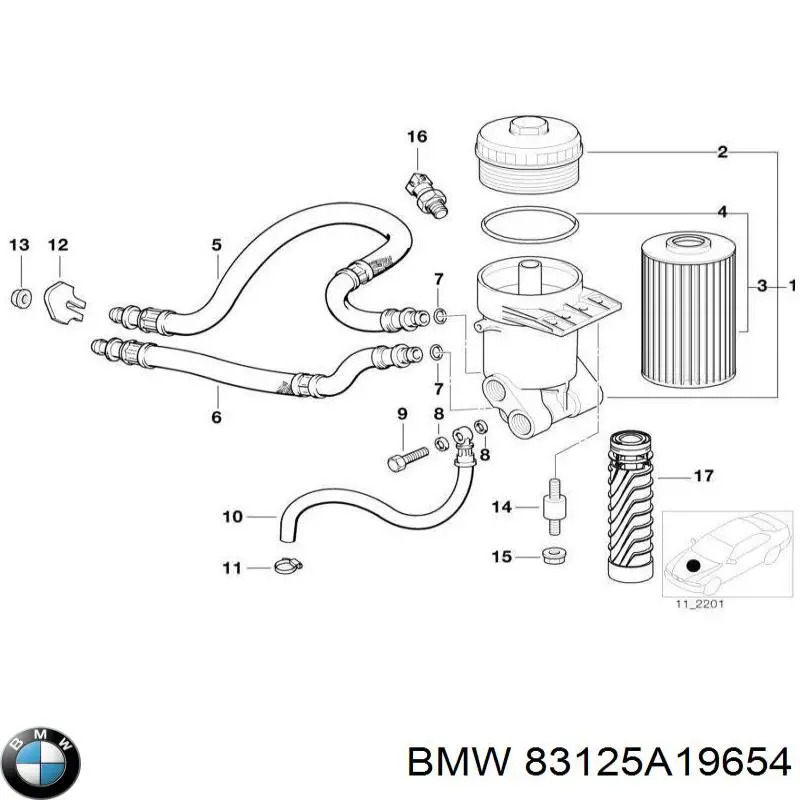 Купить 83125A19654 BMW Средство для очистки стекол (таблетка)