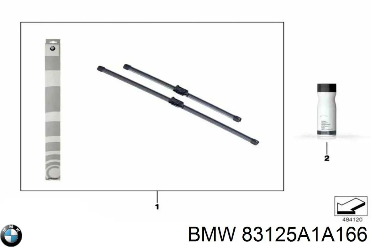 Жидкость омывателя лобового стекла 83125A1A166 BMW