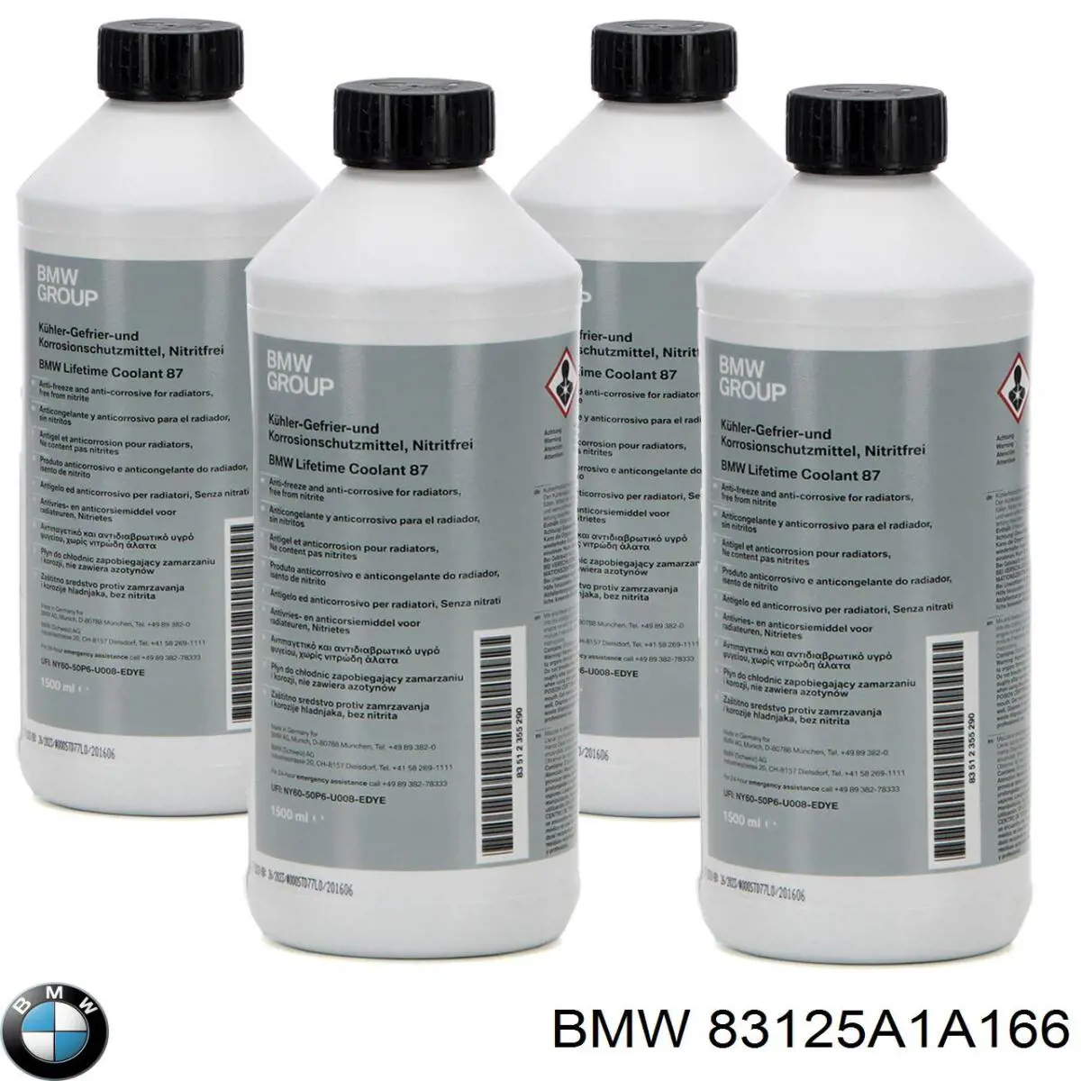 Жидкость для омывателя стекл концентрат BMW 83125A1A166 цена, от 6.53 USD