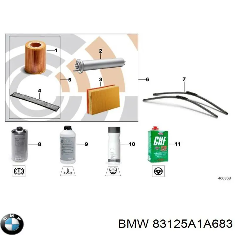Жидкость для омывателя стекл концентрат BMW 83125A855B8 цена, от 3.24 USD