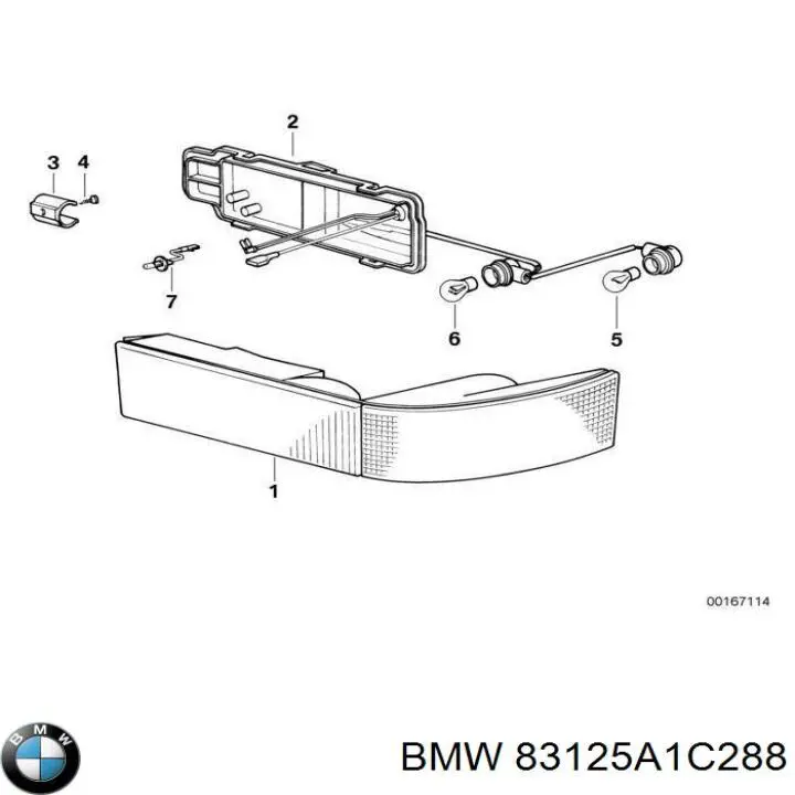  BMW 83125A1C288 цена, от 20.38 USD