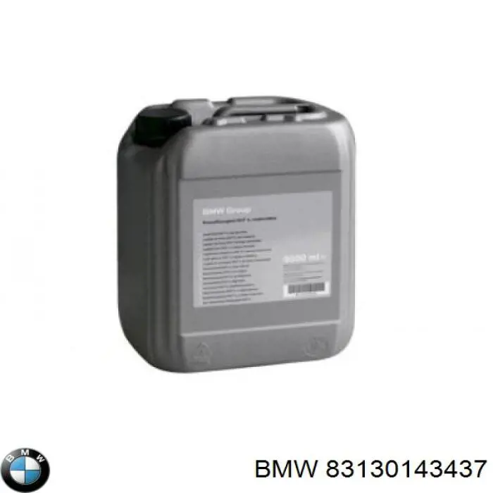 Жидкость тормозная BMW BRAKE FLUID DOT 4 1 л (83130143437)