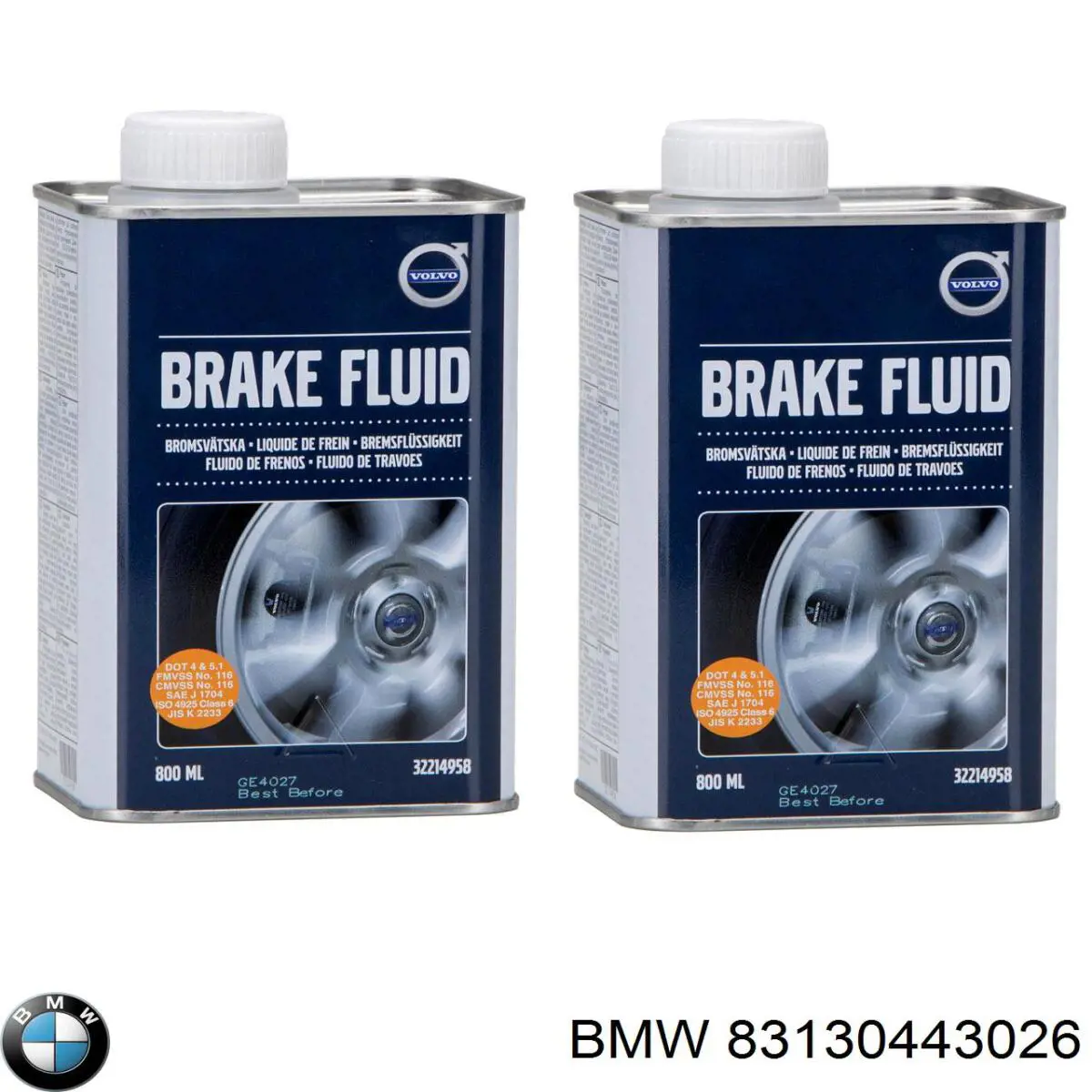 Тормозная жидкость 83130443026 BMW
