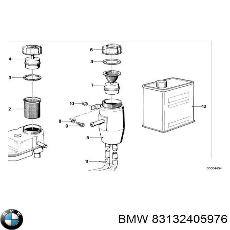 Жидкость тормозная BMW (83132405976)