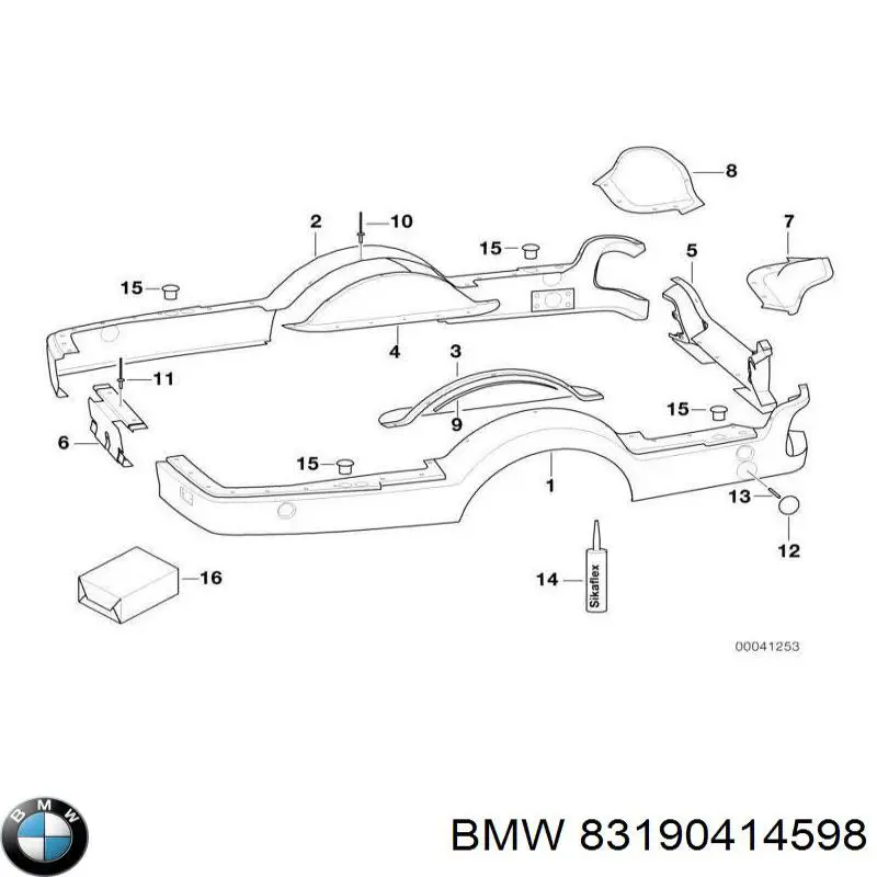 Герметик силиконовый BMW 83190414598