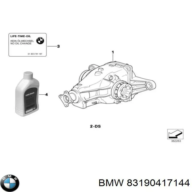  BMW 83190417144 цена, от 156.01 USD