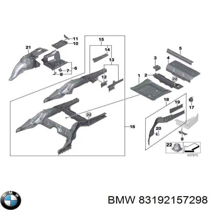 Докатка (аварийное запасное колесо) 83192157298 BMW