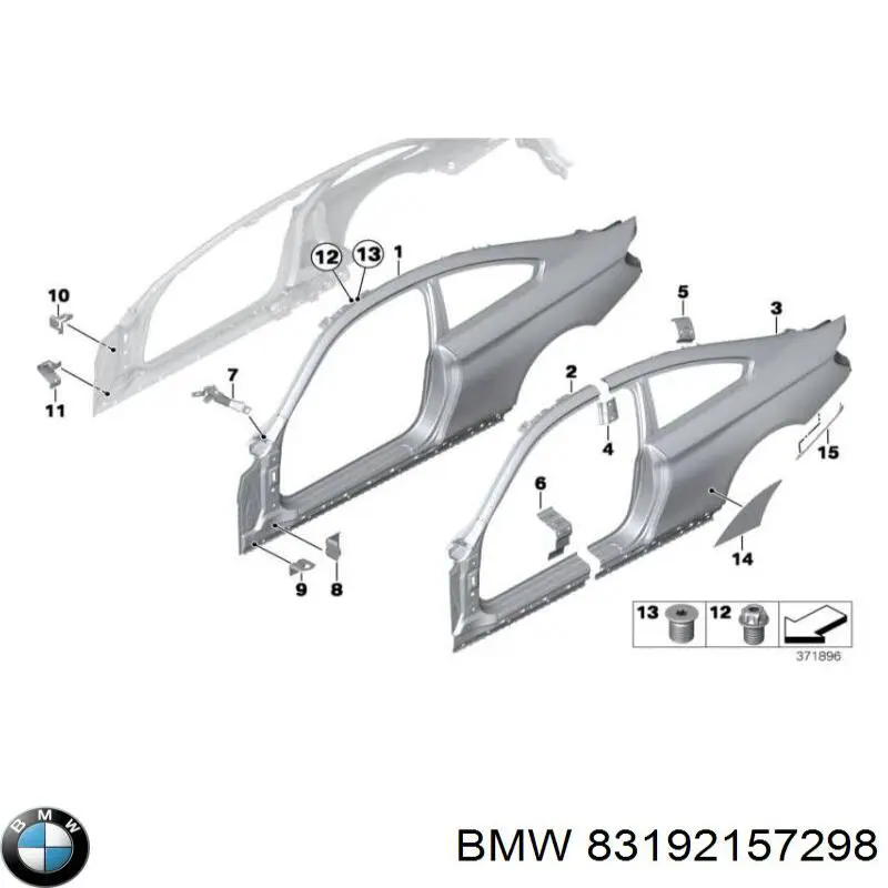 83192157298 BMW Докатка (аварийное запасное колесо)