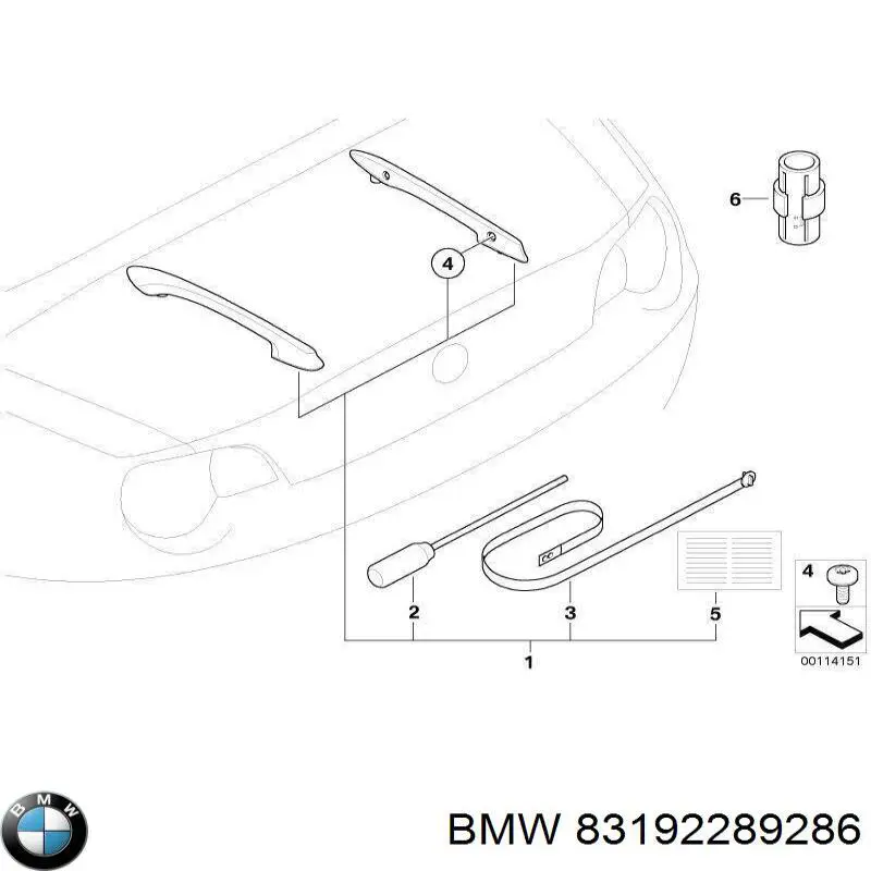  BMW 83192289286 цена, от 30.98 USD