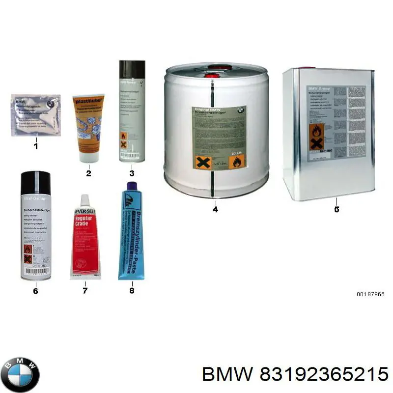 83192365215 BMW Безопасный очиститель тормозной системы