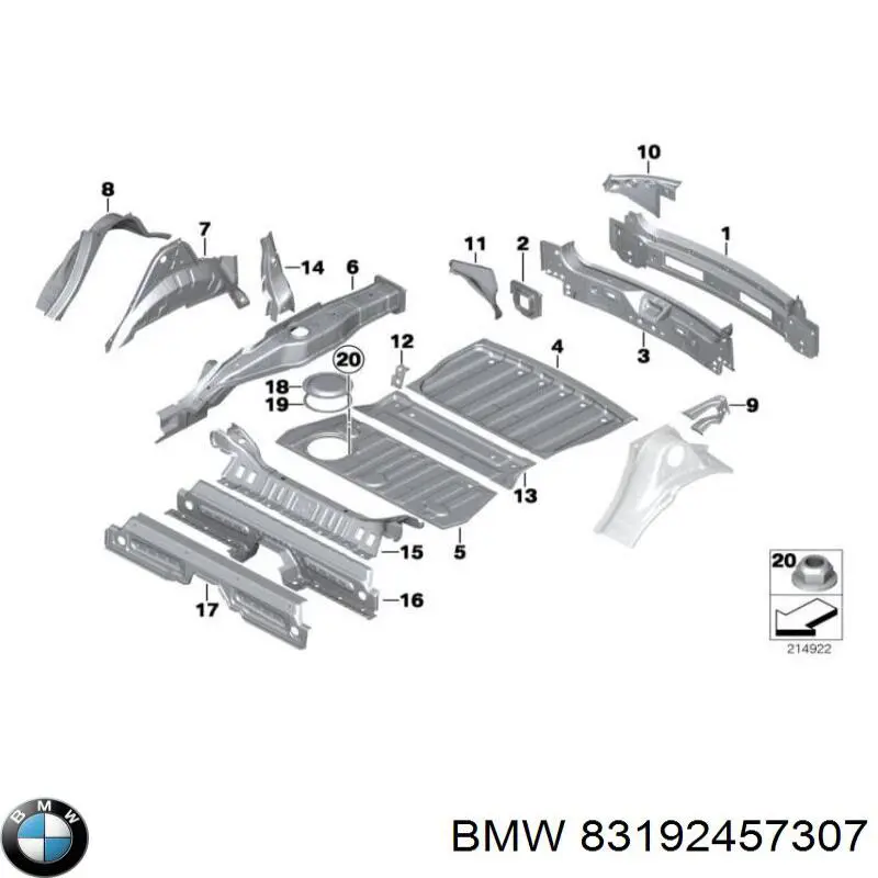  83192457307 BMW