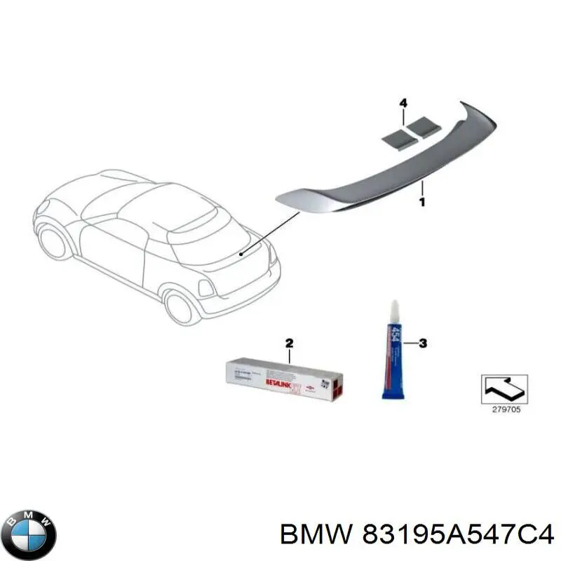 83195A547C4 BMW 