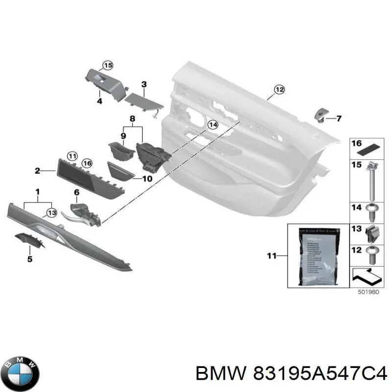  BMW 83195A547C4 цена, от 22.96 USD