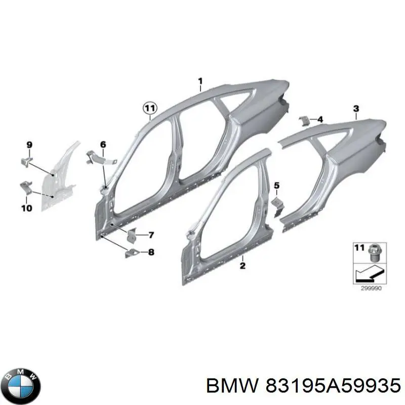  BMW 83195A59935