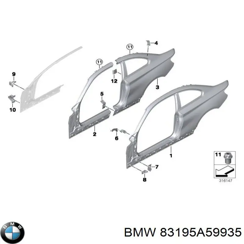 83195A59935 BMW