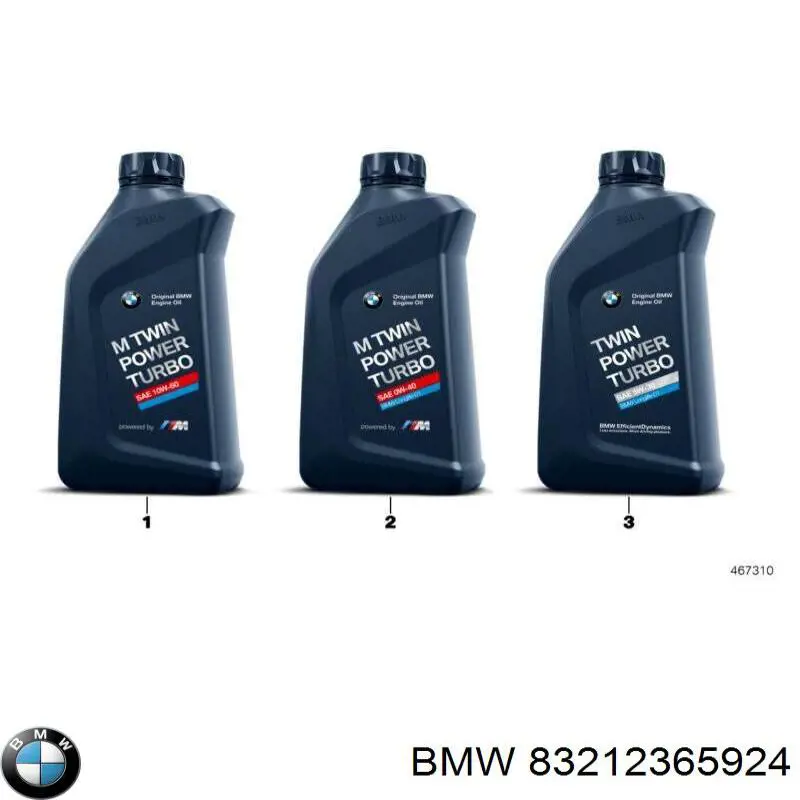 Моторное масло 83212365924 BMW