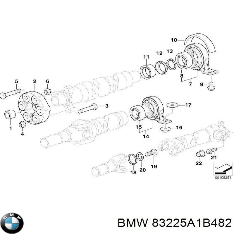 Купить 83225A1B482 BMW 