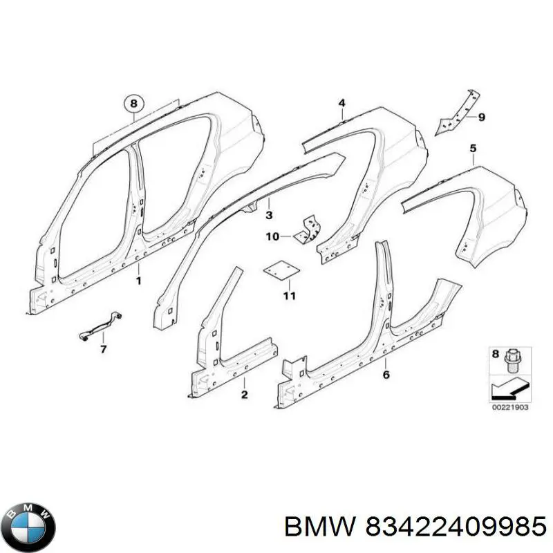 Уксусный герметик BMW 83190398950 цена, от 26.96 USD