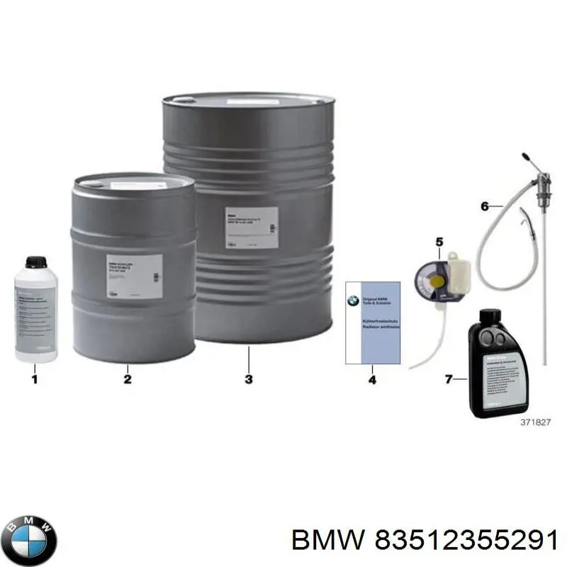 Антифриз 83512355291 BMW