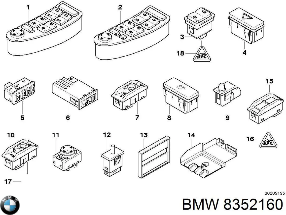 Купить 8352160 BMW 