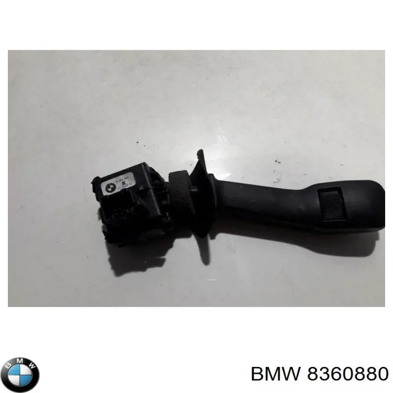 8360880 BMW comutador direito instalado na coluna da direção