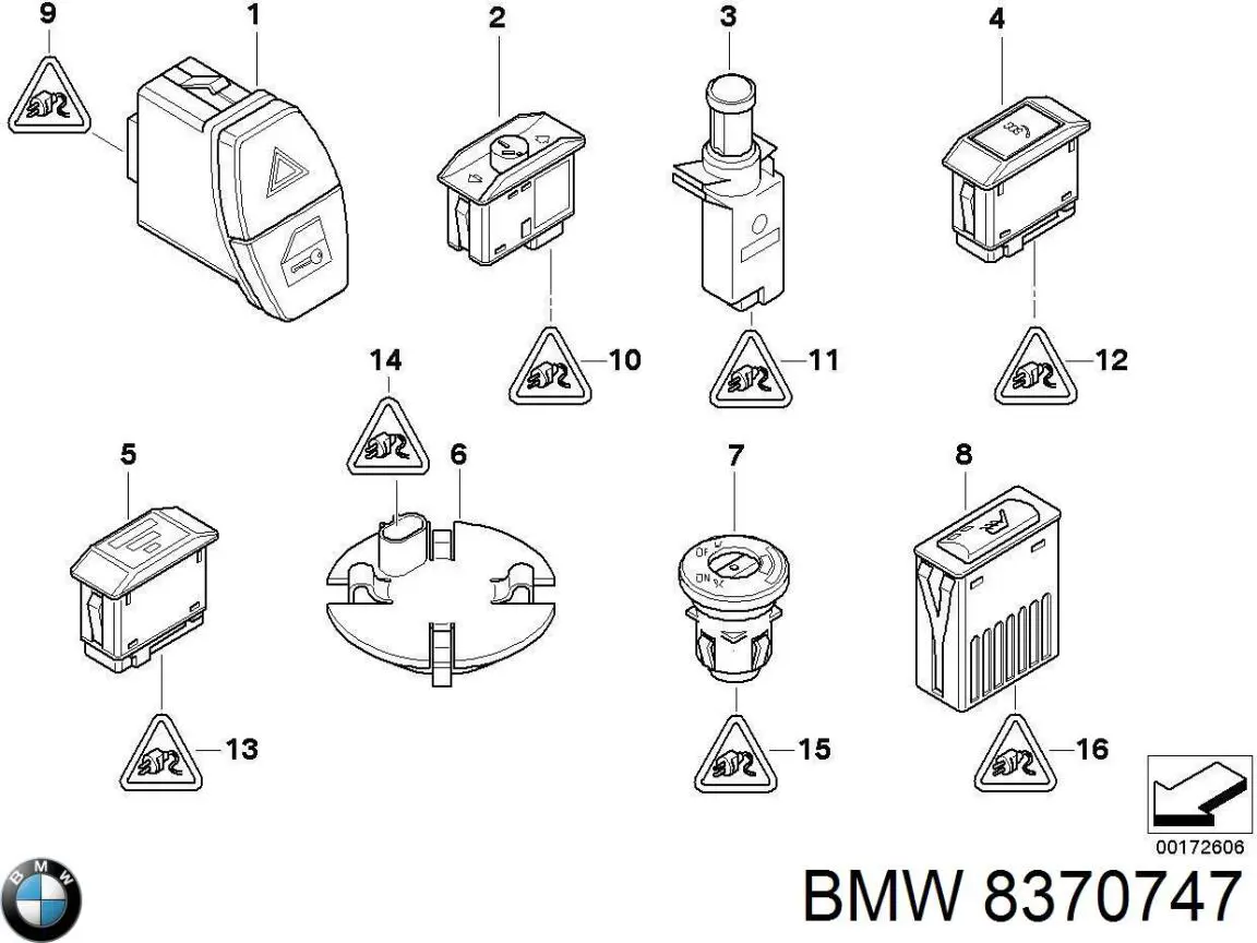  BMW 8370747 цена, от 63.85 USD