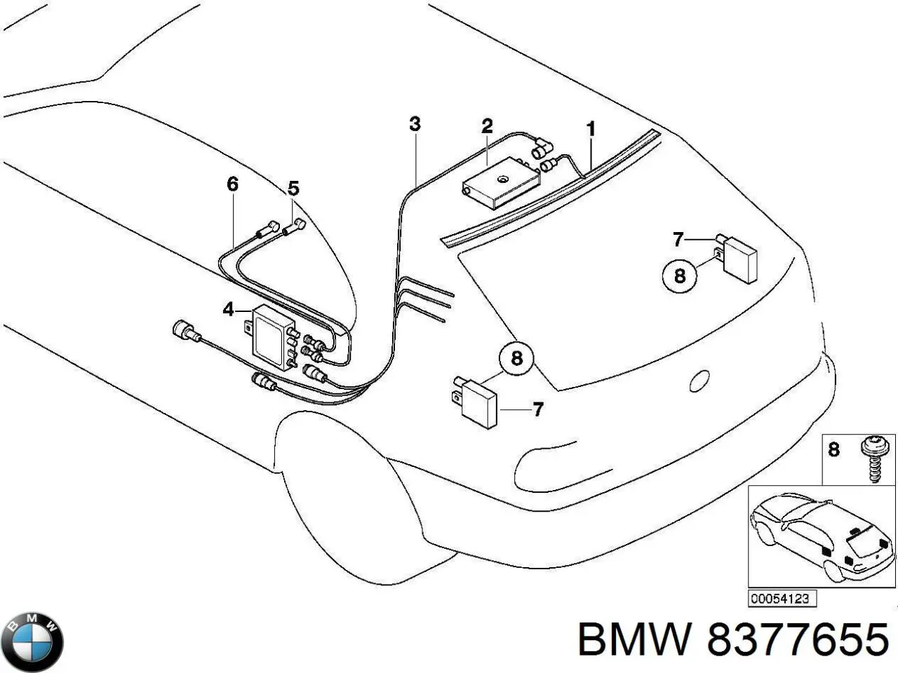 Купить 65246906745 BMW 