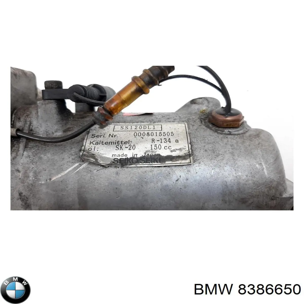 Компрессор кондиционера 8386650 BMW