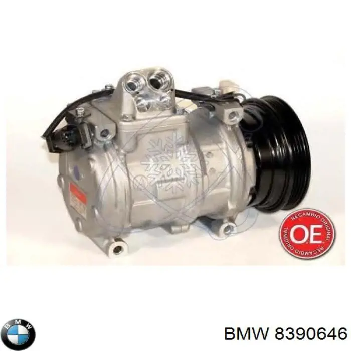 8390646 BMW compressor de aparelho de ar condicionado