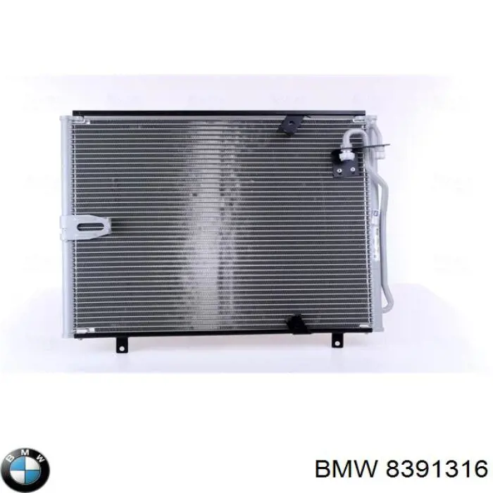 8391316 BMW радиатор кондиционера