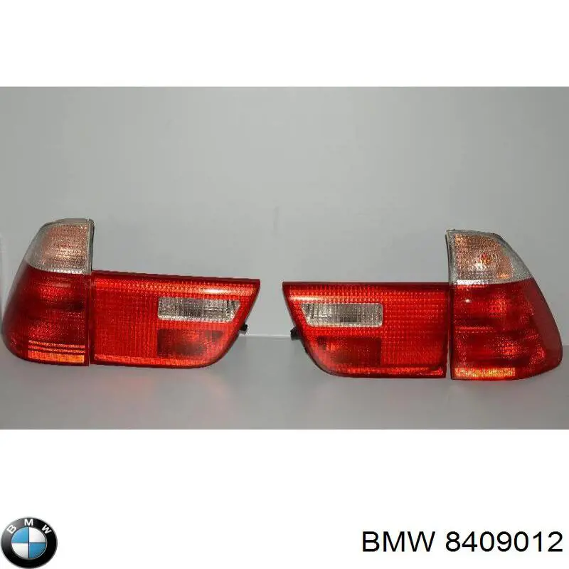 8409012 BMW lanterna traseira direita interna