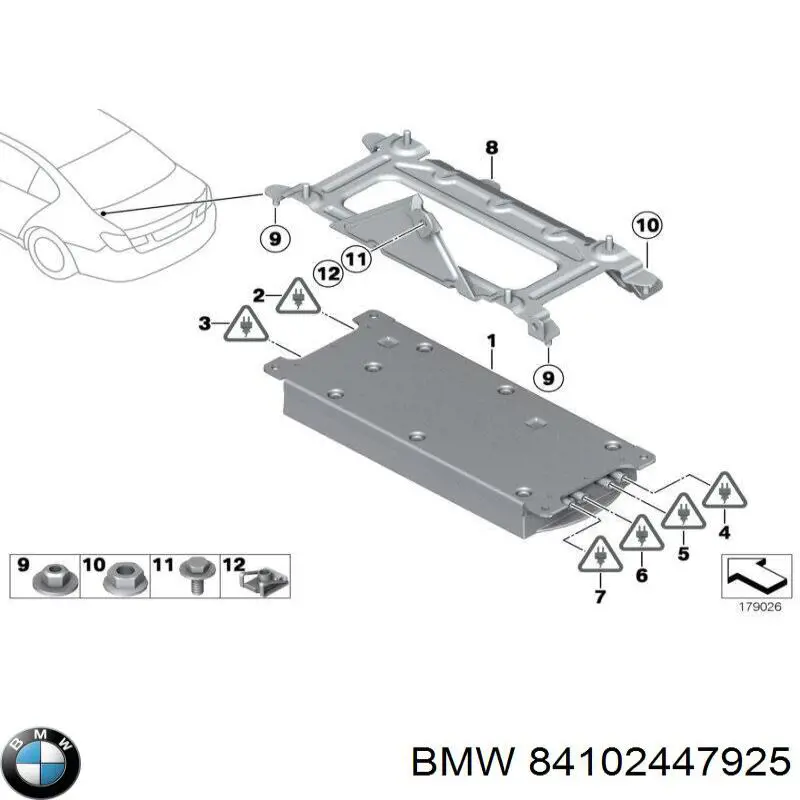  BMW 84102447925 цена, от 134.88 USD