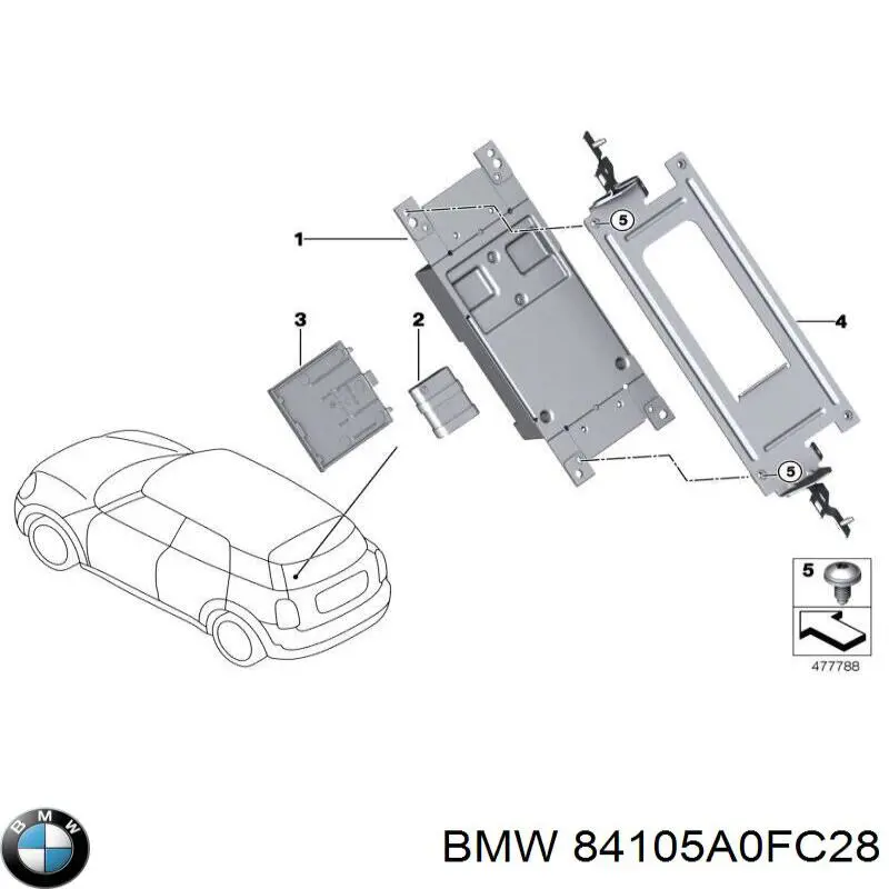  BMW 84105A0FC28 цена, от 1065.73 USD